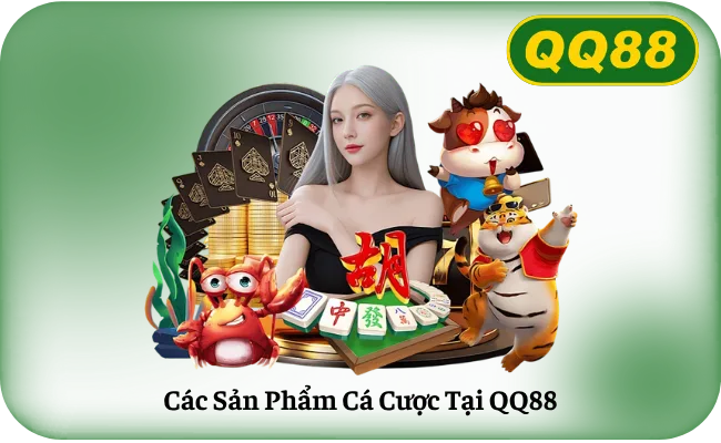 Cac San Pham Ca Cuoc Tai QQ88 Các Sản Phẩm Cá Cược Tại QQ88
